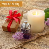 Emballage décoratif MitFlor Citrus Amber mettant en valeur l’huile parfumée.
