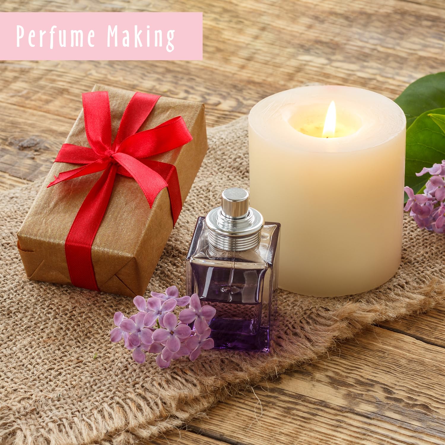 Étiquette MitFlor – présentation élégante facilitant l’achat et l’identification du parfum.
