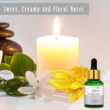 MitFlor Gardenia et Ylang Ylang – emballage cadeau élégant et informatif.