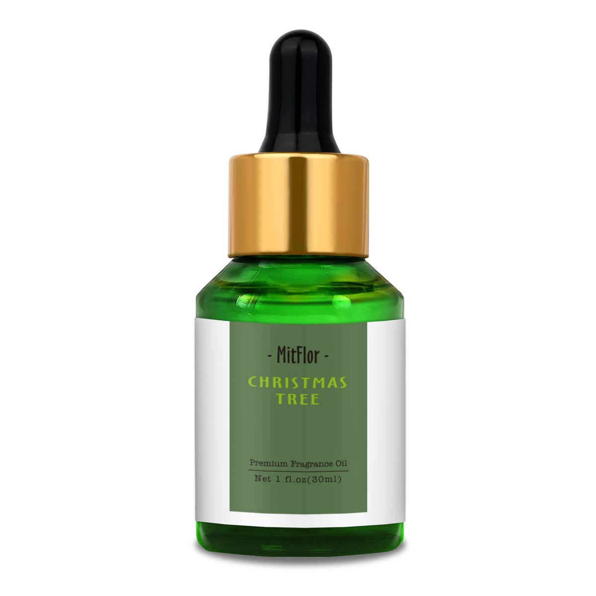 Huile MitFlor Arbre-de-Noel en bouteille 30 ml prête à diffuser l'ambiance hivernale