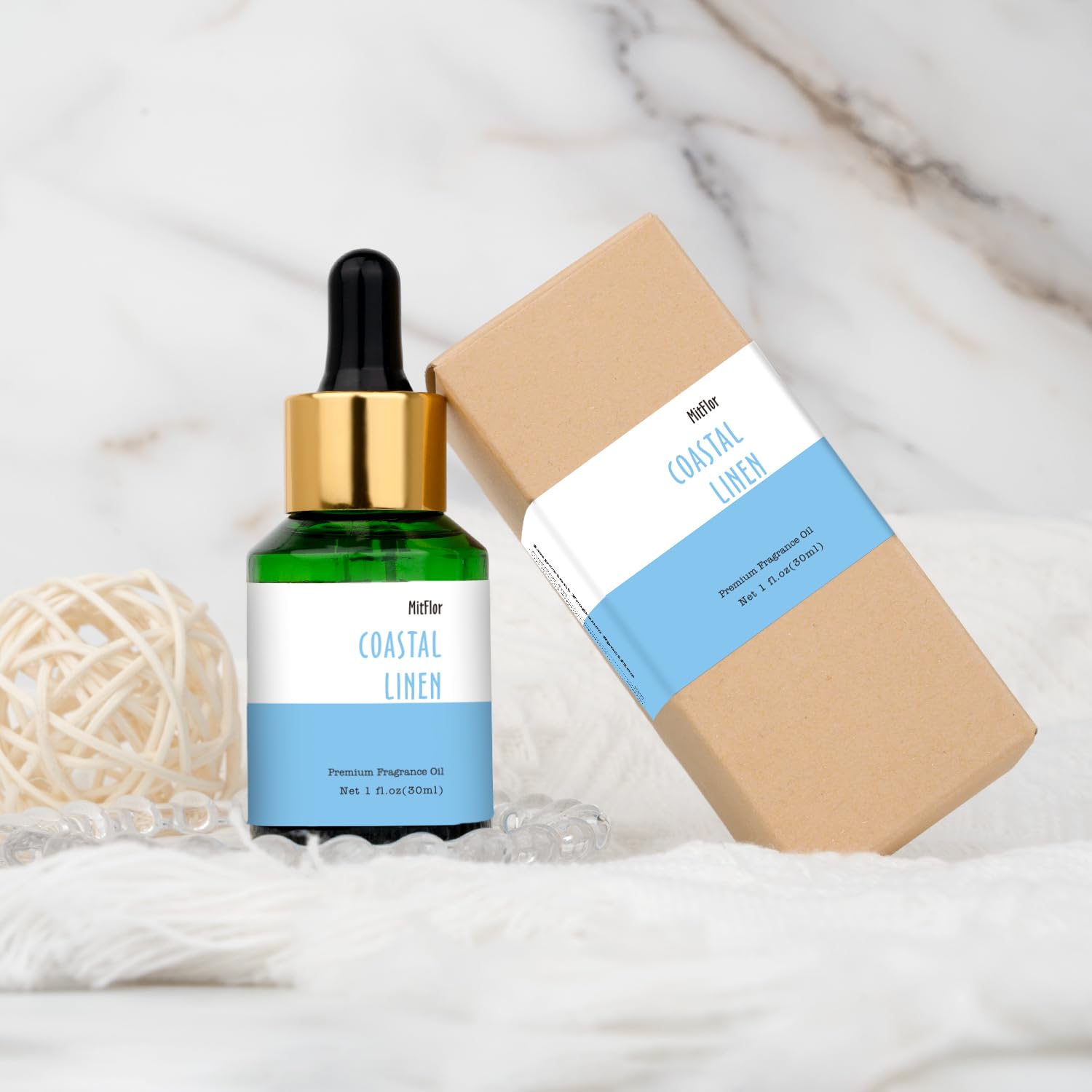 MitFlor Lin Côtier, étiquette élégante 30 ml.