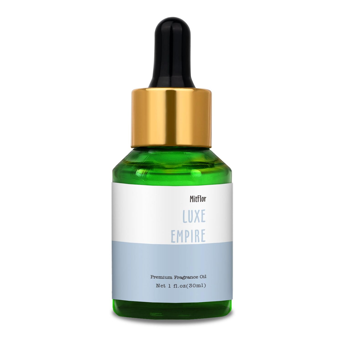 MitFlor Luxe Empire — Bouteille 30 ml prête à diffuser un arôme riche.