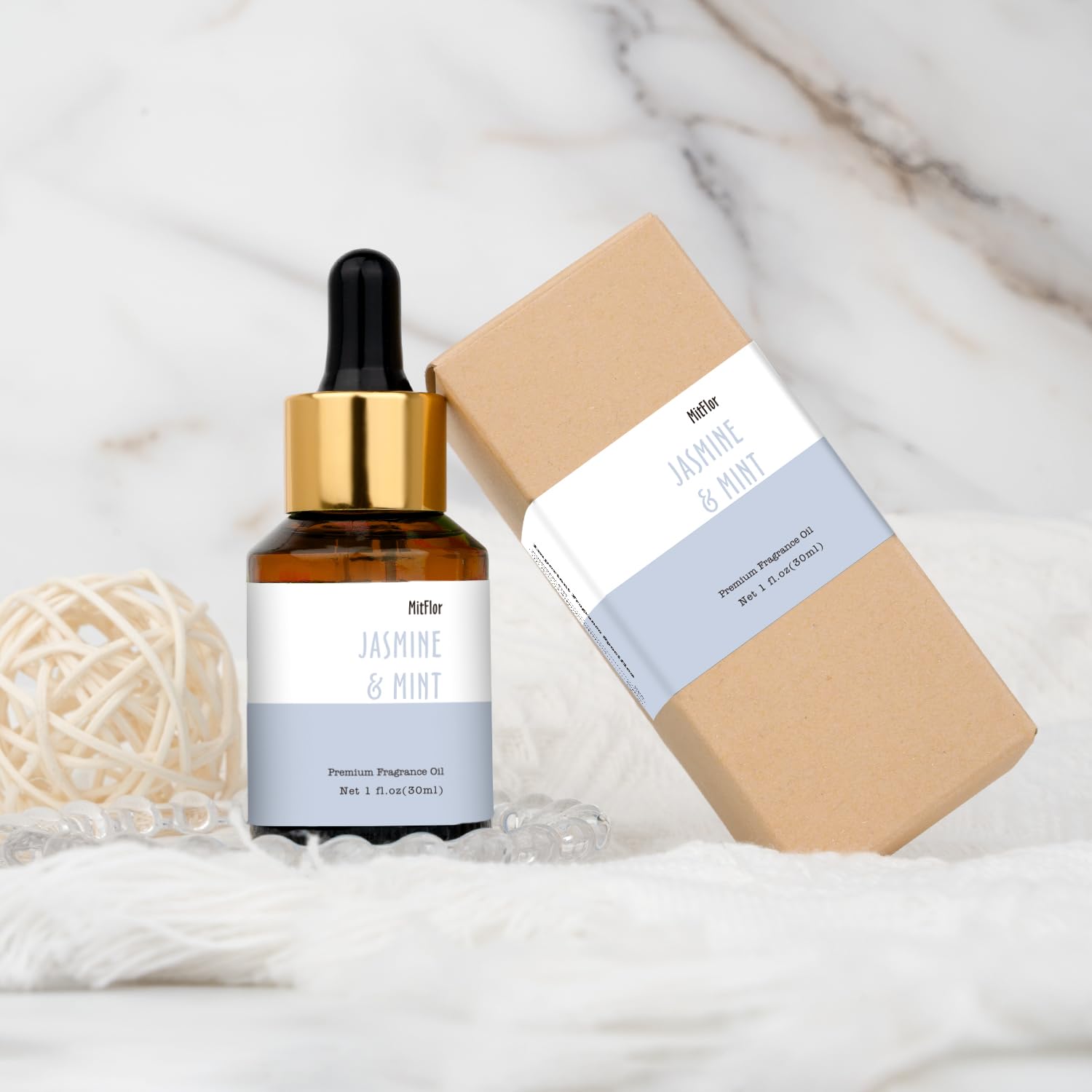 Vaporisateur bain corps MitFlor jasmin menthe