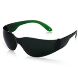 Lunettes Mito pour luminothérapie IR5 extra-foncé protègent les yeux tout en laissant passer la lumière thérapeutique.