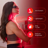 Lunettes Mito Red PRO matériaux durables et cadre anti-rayures