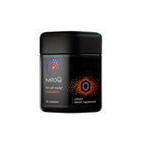 MitoQ Curcumin Longvida — flacon illustré, soutien potentiel de l'énergie cellulaire.