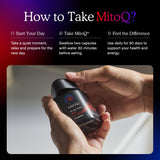 Lifestyle energisant : MitoQ Pure pour soutenir mouvement et dynamisme.