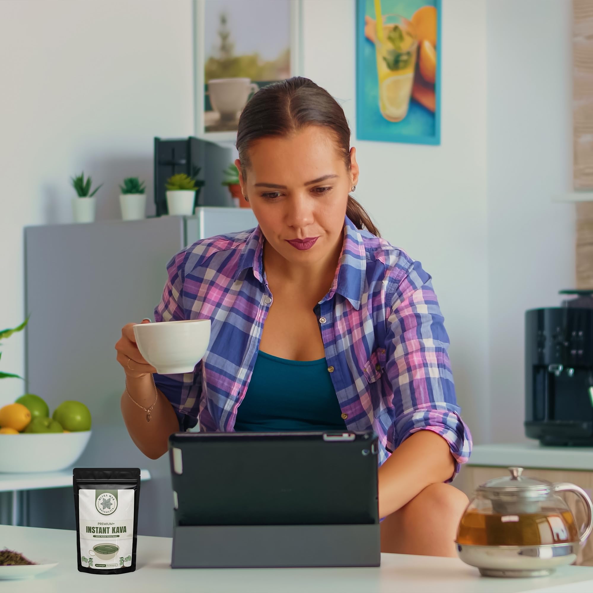 Mitra Man Botanicals Kava instant utilisation rapide pour zen intérieur