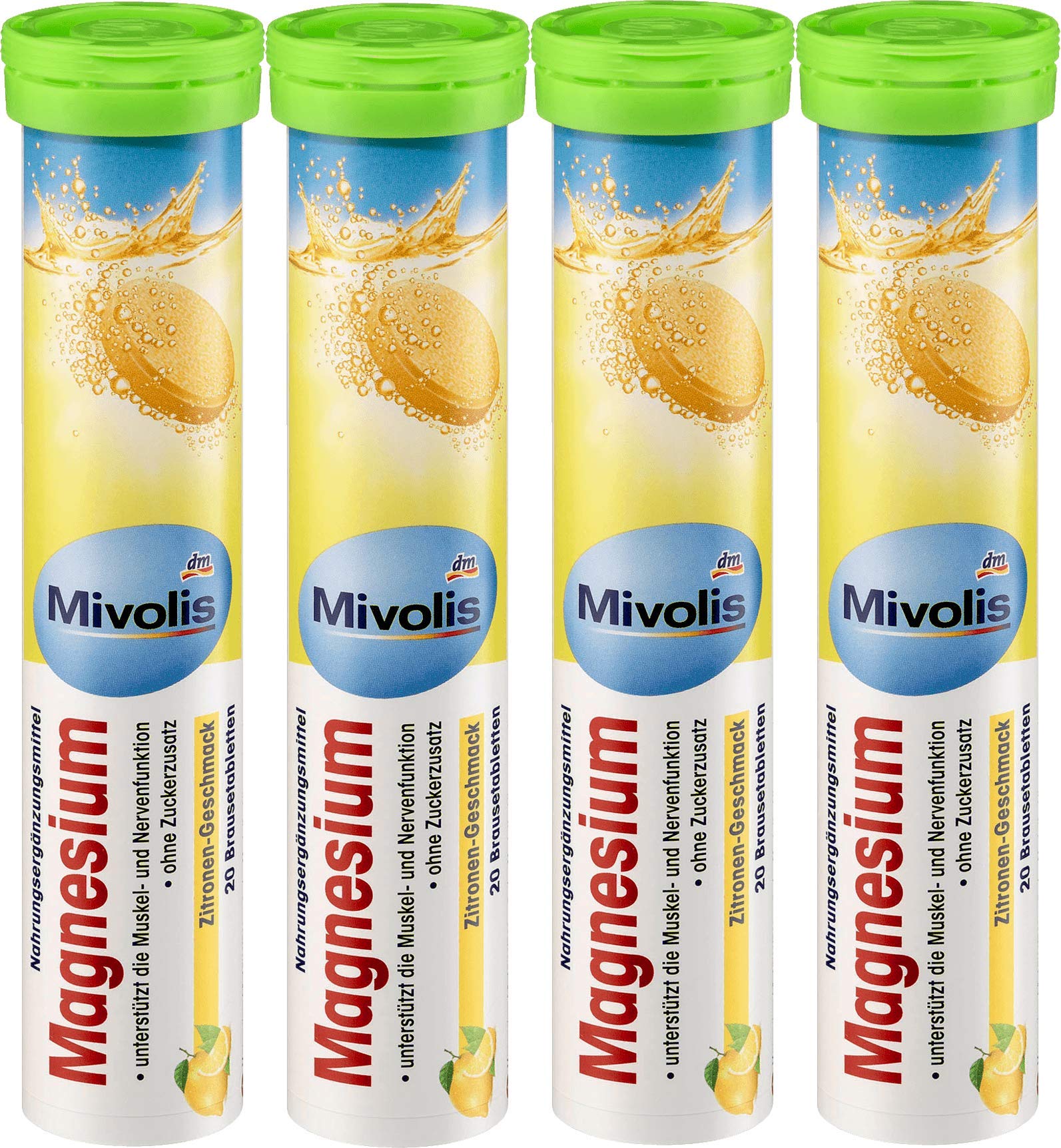 Mivolis Magnésium effervescent citron flacon – présentation du produit et énergie potentielle