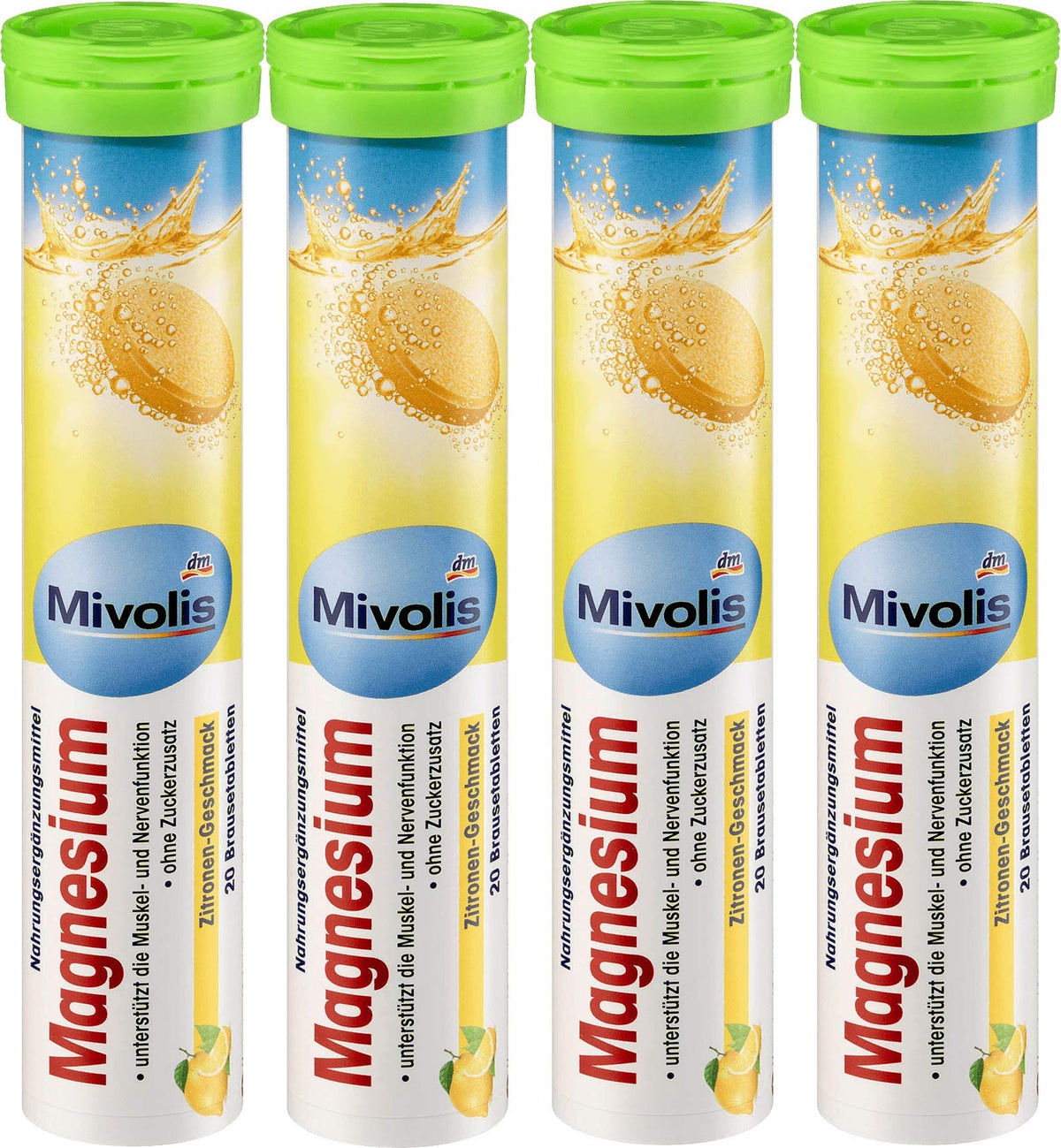 Mivolis Magnésium effervescent citron flacon – présentation du produit et énergie potentielle