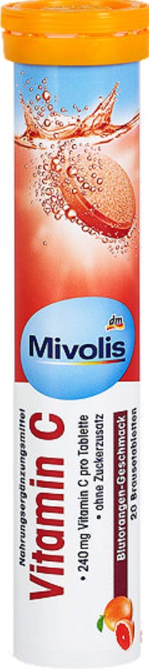 Mivolis Vitamine C étiquette nutritionnelle claire