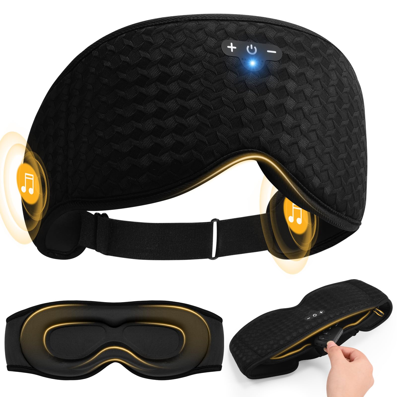 Masque Mixiba avec contour 3D pour obscurcir parfaitement.