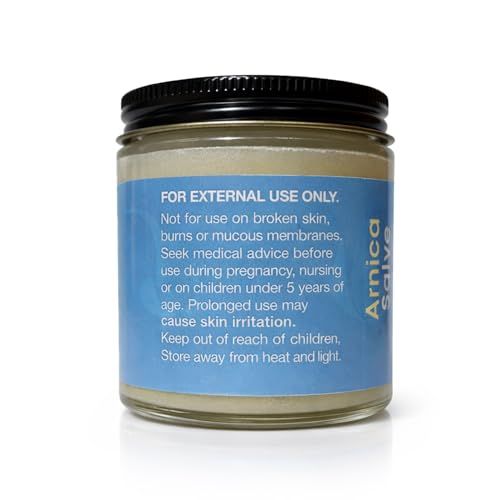 MJ's Herbals Salve arnica usage quotidien peau sèche et sensible