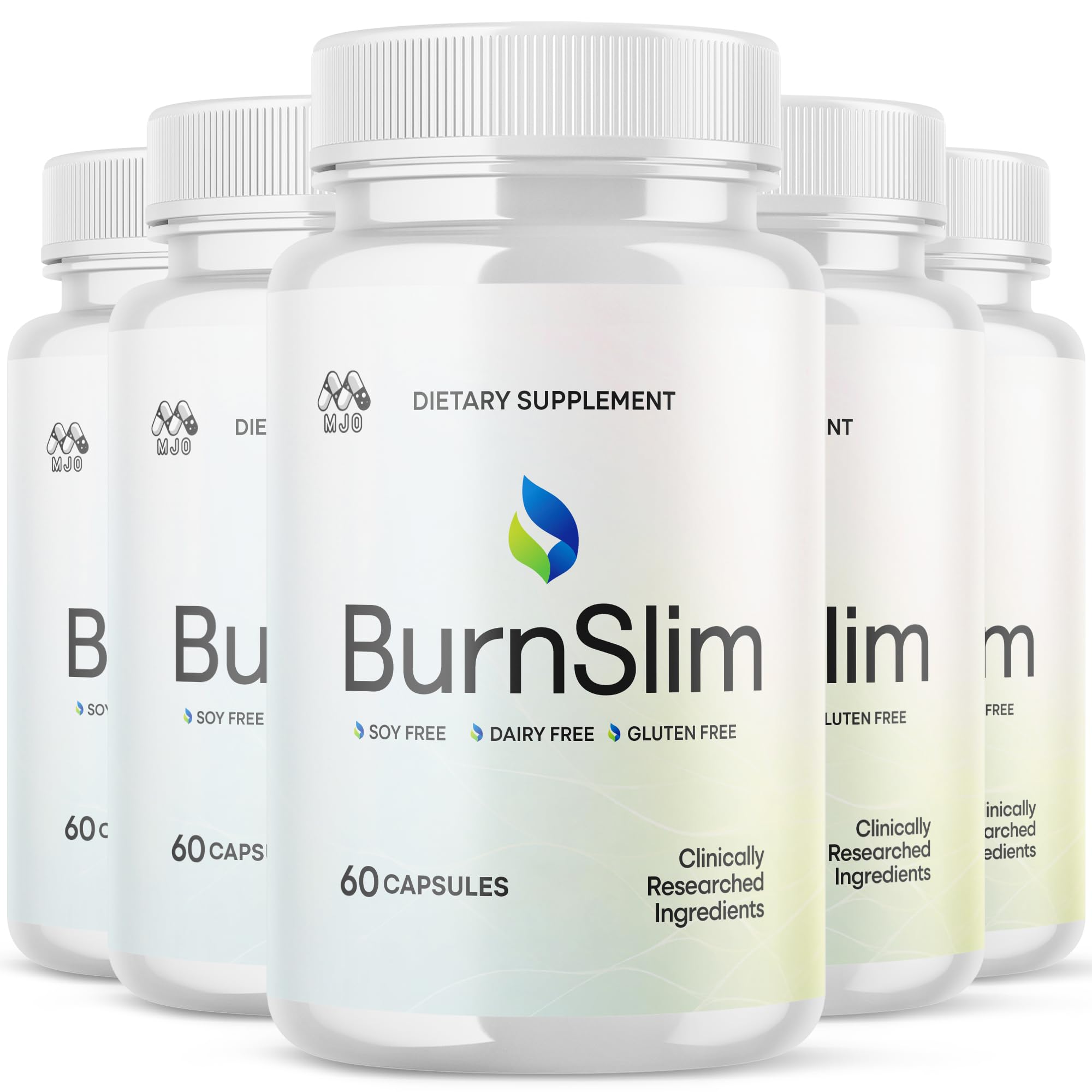 MJO Burnslim capsules, boite principale, soutien pour mode de vie actif.