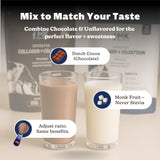 MK Supplements Collagene-Colostrum etiquette-detail, étiquette claire et informations nutritionnelles.