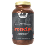 MK Supplements Ironclad: rate de bœuf et cœur de bison lyophilisés, fer hémique