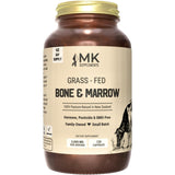 MK Supplements Os et Moelle de Bœuf – flacon prairie, soutien potentiel des os.