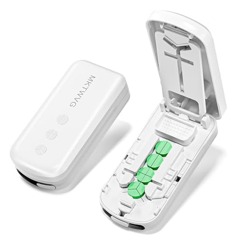 MKTWVG coupe pilules petites pour doses précises en voyage