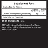 ML Naturals Créatine 200 mesh se mélange facilement pour votre routine d'entraînement.