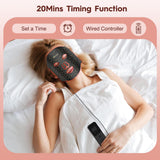 MLriyl masque lumière cyan – effet rafraîchissant et hydratant