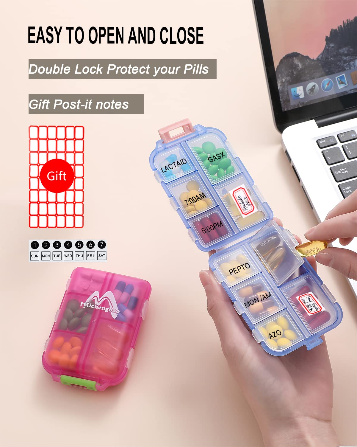 Organisateur polyvalent M Mu Chengbao, idéal pour petits objets et accessoires.