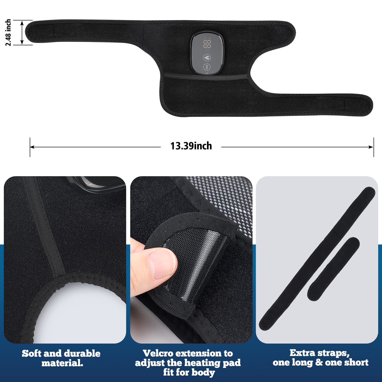 MOAJAZA contrôle simple et verrouillage anti touches accidentelles.