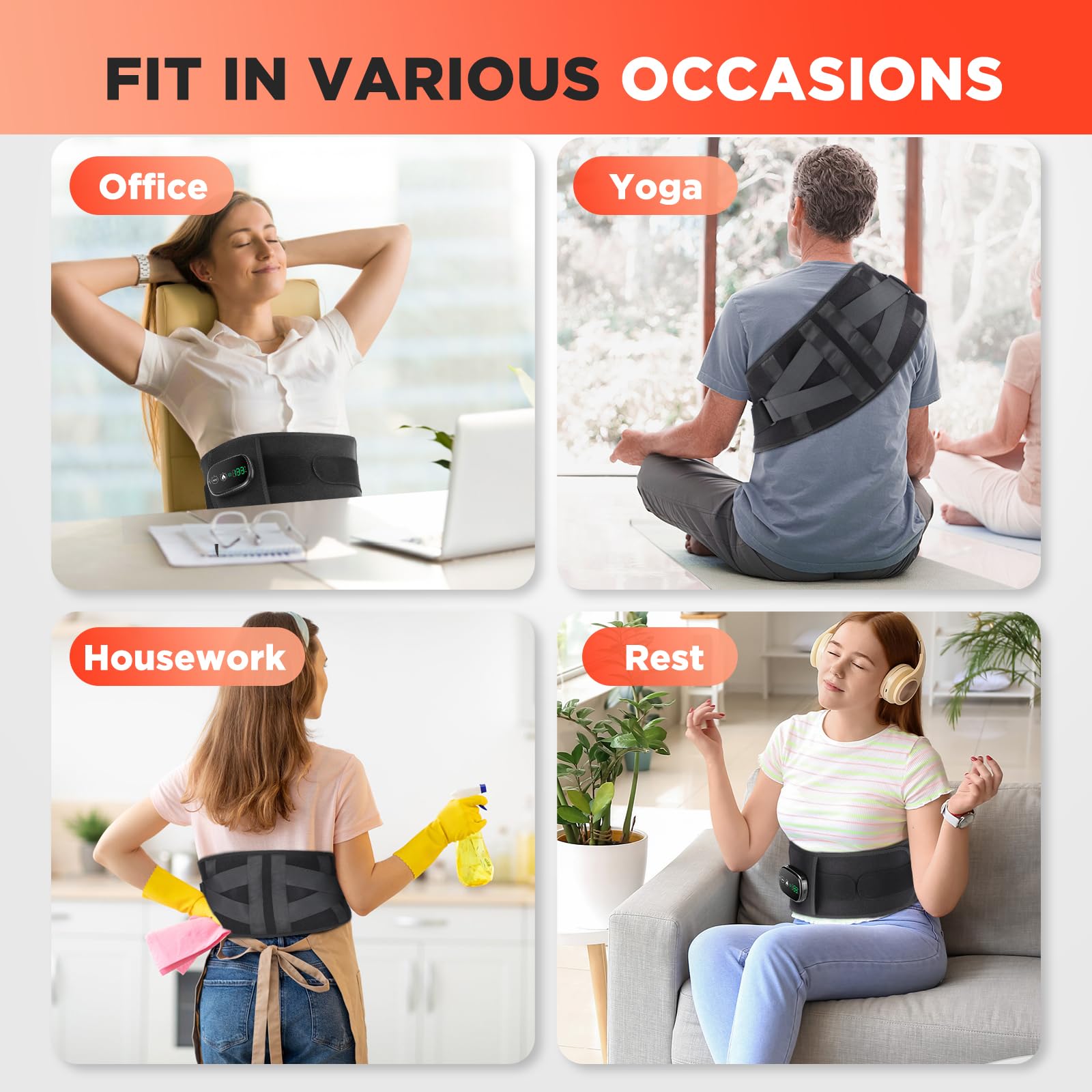 MOAJAZA design portable et léger idéal à la maison ou au bureau