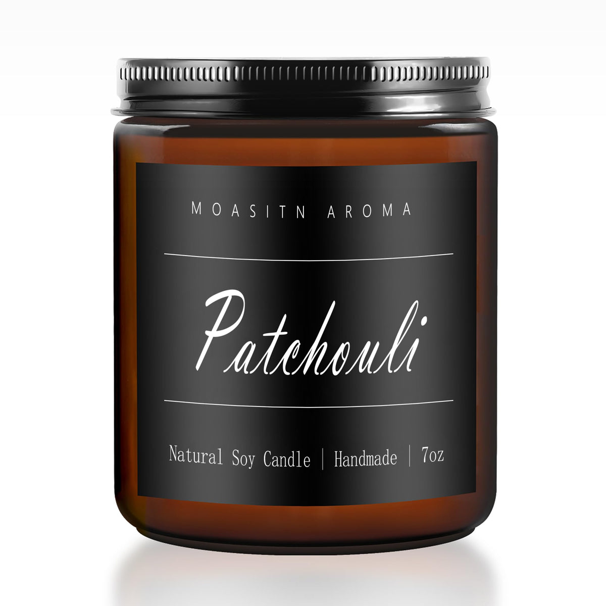 MOASITN Bougie Patchouli : arôme intense pour une ambiance chaleureuse et relaxante.