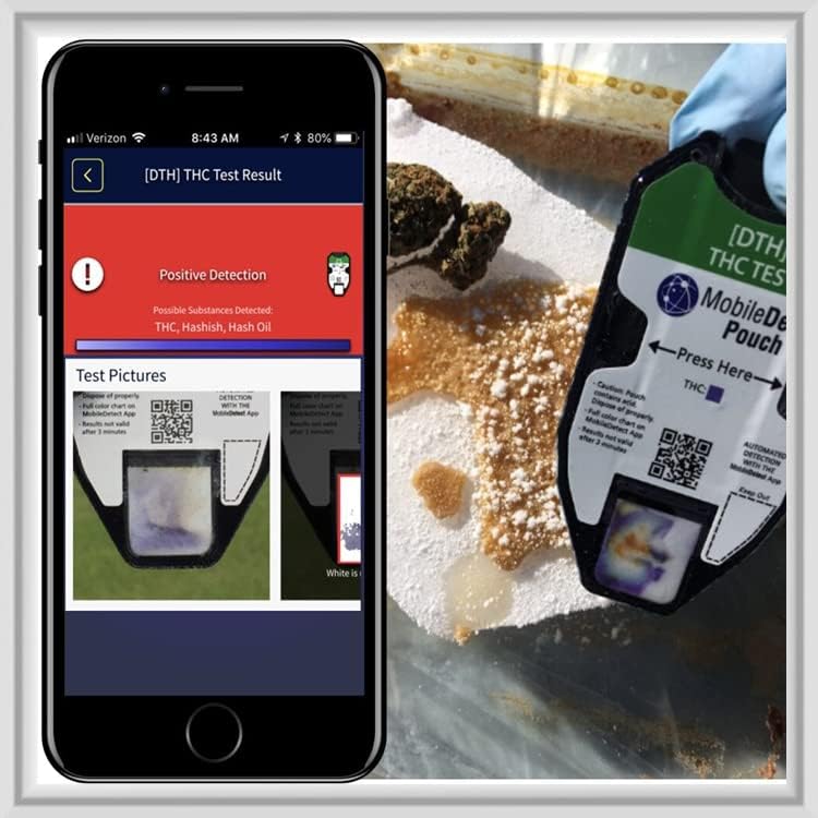 MobileDetect Pouch tampon de prélèvement pour échantillon rapide