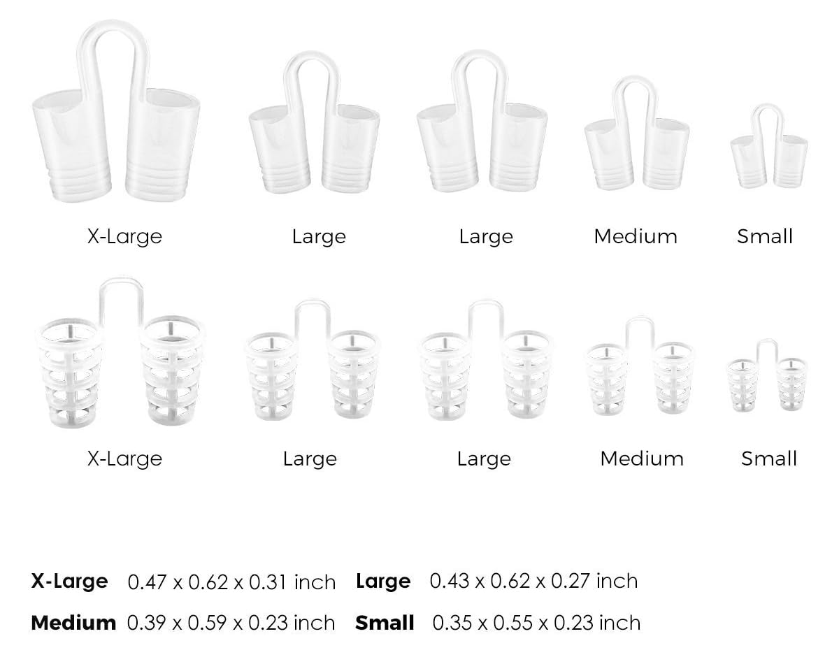 Mobi Lock clip nasal – clip léger et durable pour limiter le flux d’air.