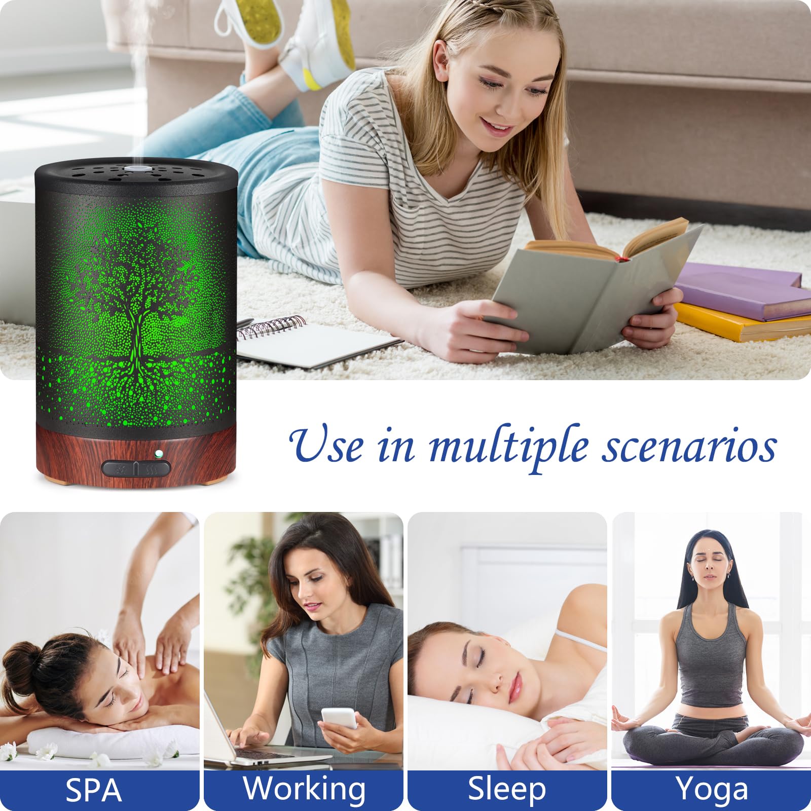 Diffuseur Mocosa idéal comme cadeau relaxation pour vos proches.