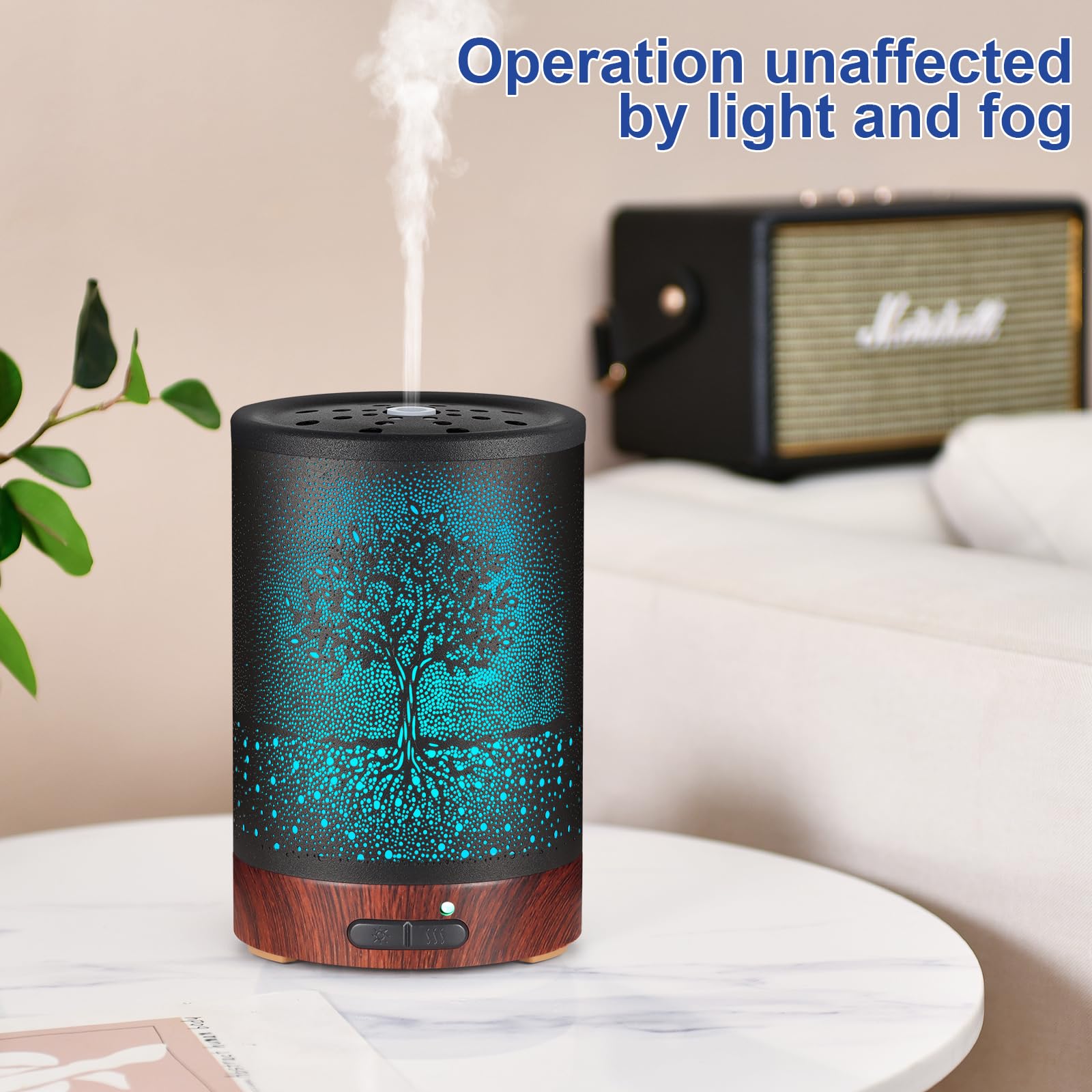 Diffuseur Mocosa design polyvalent avec lampe nocturne pour décor élégant.