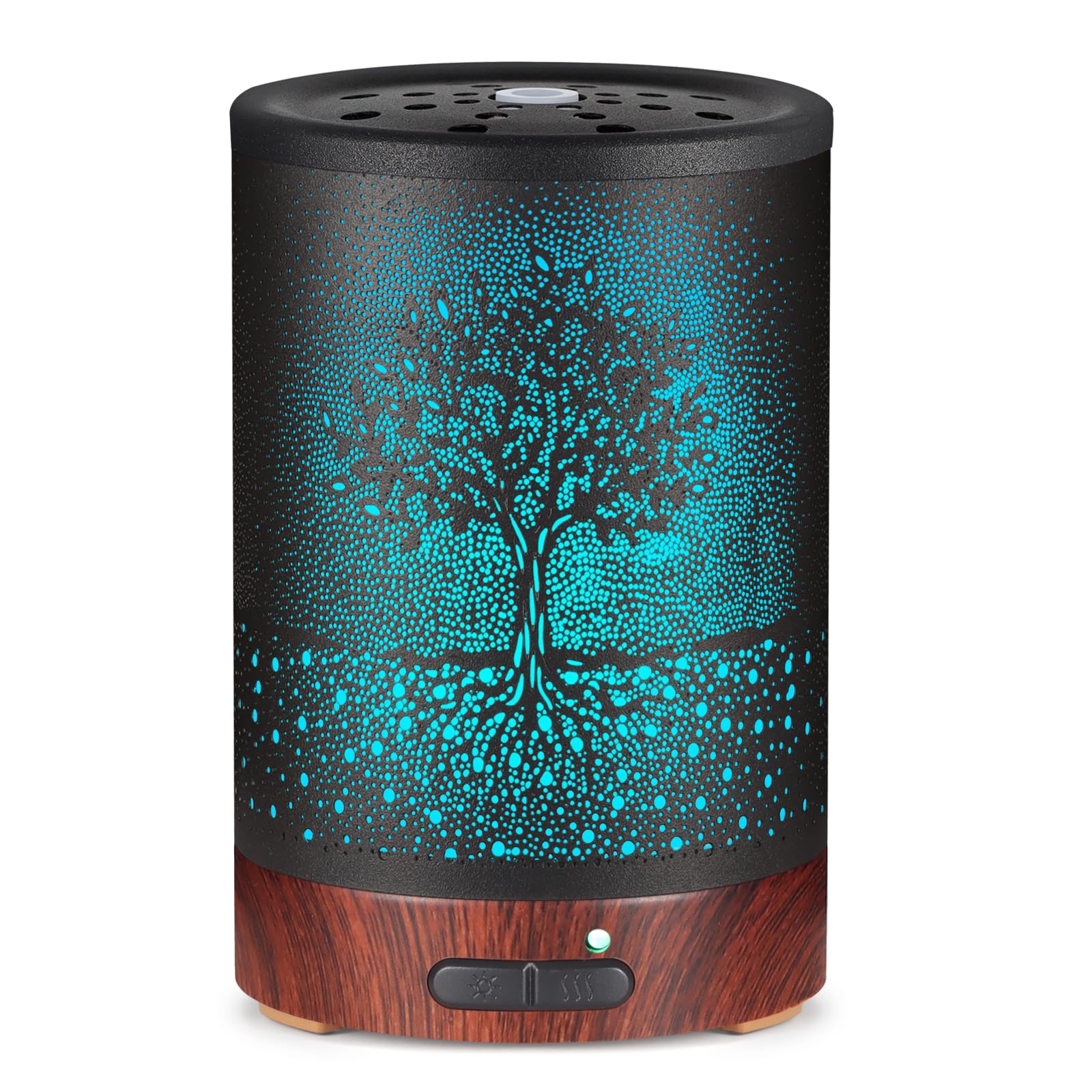 Diffuseur Mocosa avec lumière sept couleurs pour une ambiance détendue.