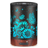 Mocosa diffuseur huiles essentielles, 7 couleurs lumineuses pour une ambiance détente.