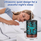 Mocosa diffuseur LED ambiance nocturne, lumière douce et changeante