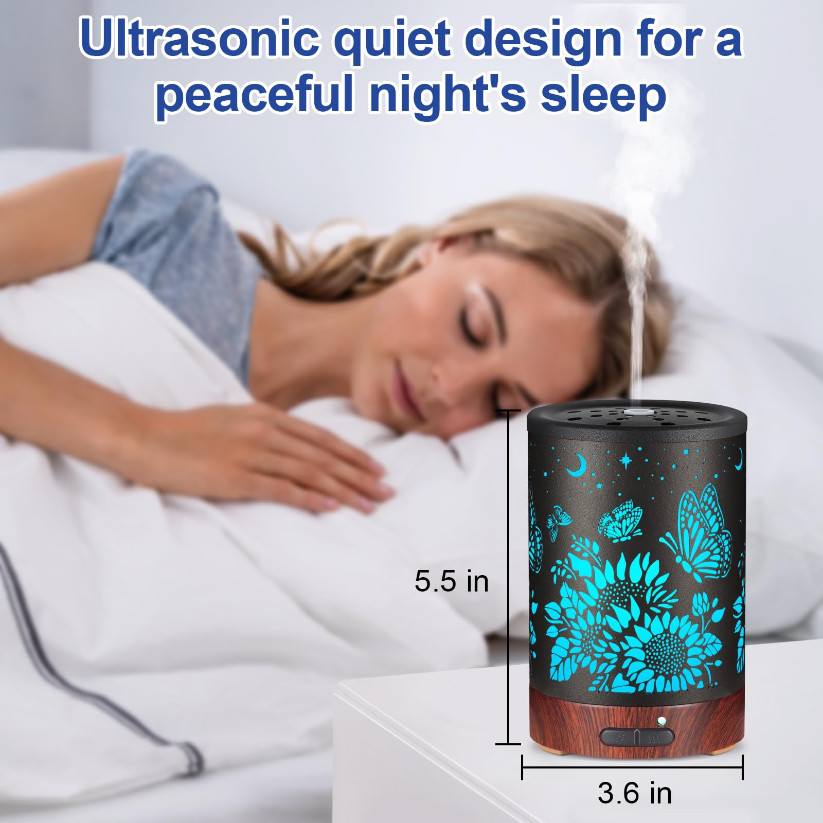 Mocosa diffuseur polyvalent pour maison ou bureau, aromathérapie et décoration.