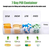 MODENGKONGJIAN compartiments spacieux pour vitamines et oméga-3.