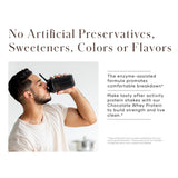 Modere Pure Chocolate Whey, idéal après entraînement pour retrouver de l’énergie.