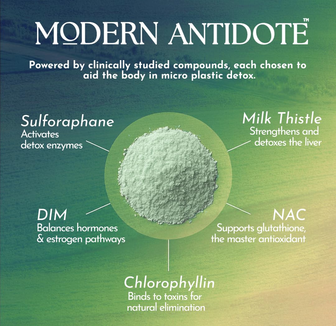 Cuillère de mesure associée au Modern Antidote Detox pour dosage facile.