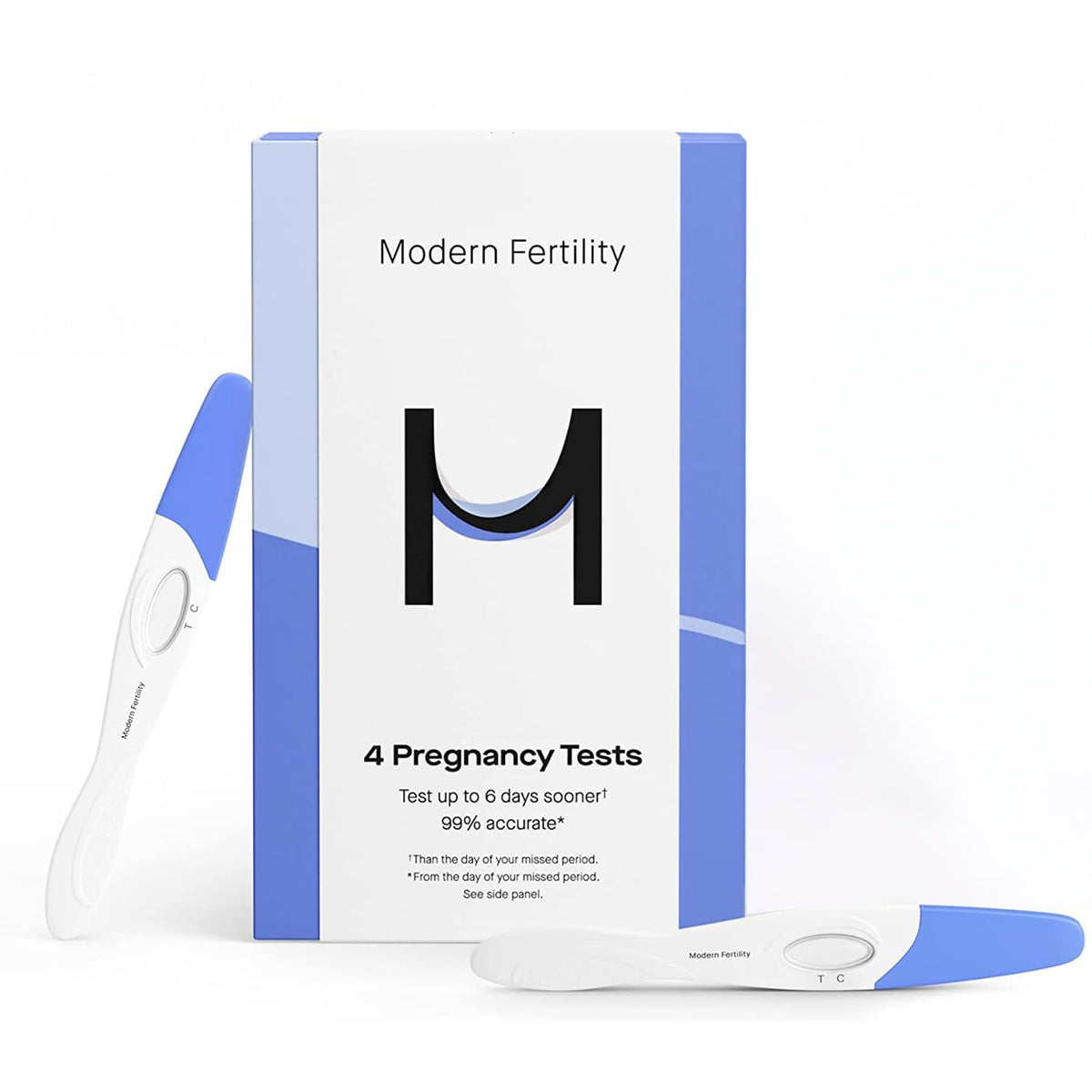 Modern Fertility boite-4-tests: test de grossesse pratique pour plusieurs essais.