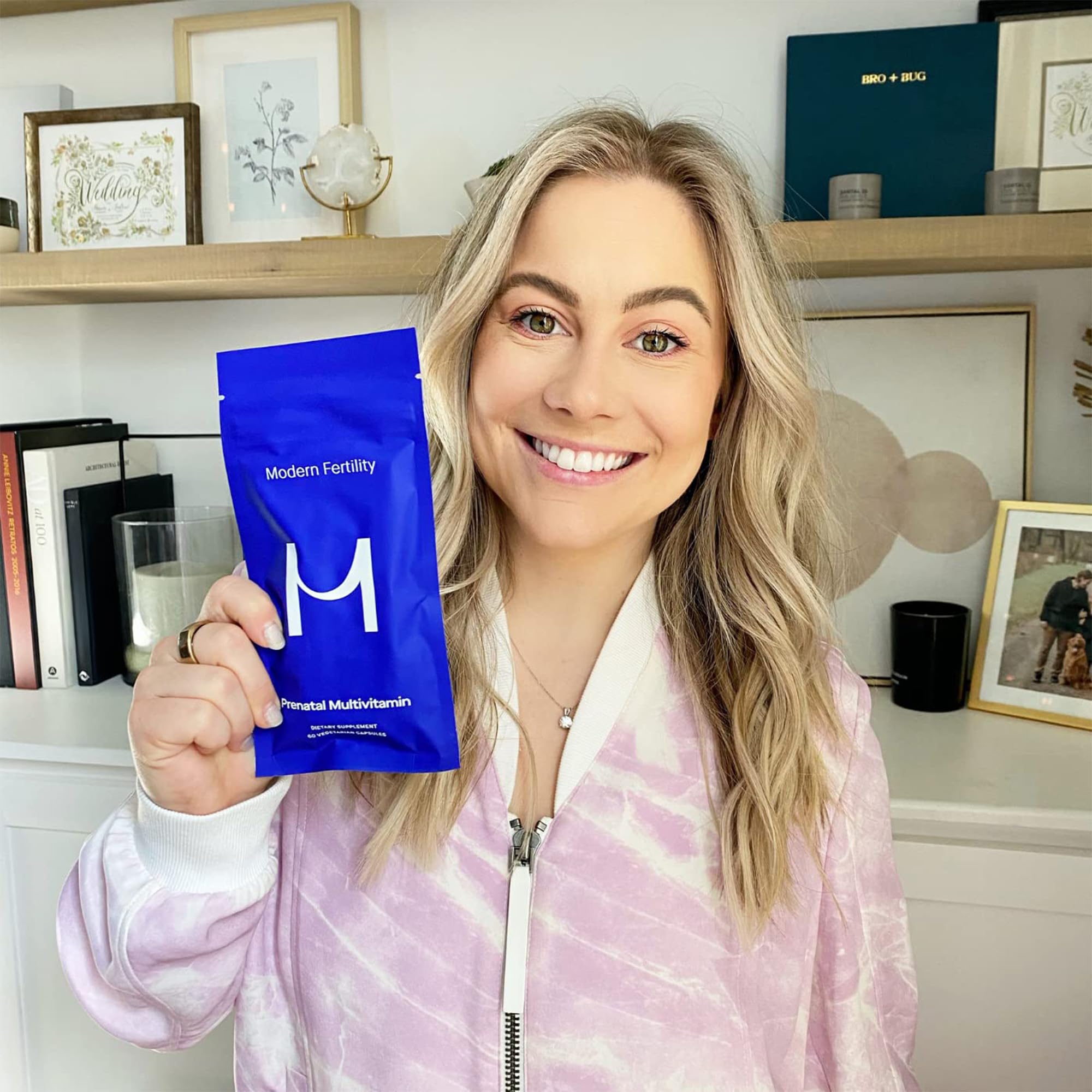 Modern Fertility Prenatal Multivitamin, capsules sans gluten pour les besoins prénataux.