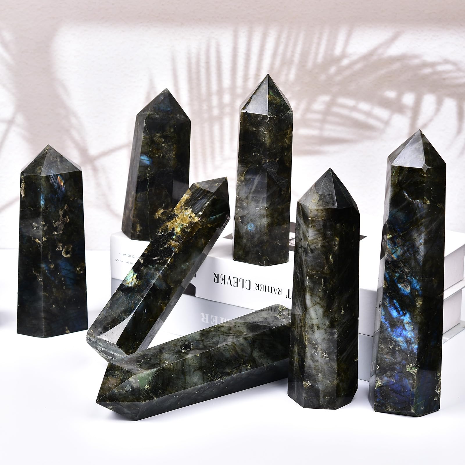 MOGEMT décoration labradorite apporte calme et énergie positive dans la maison.