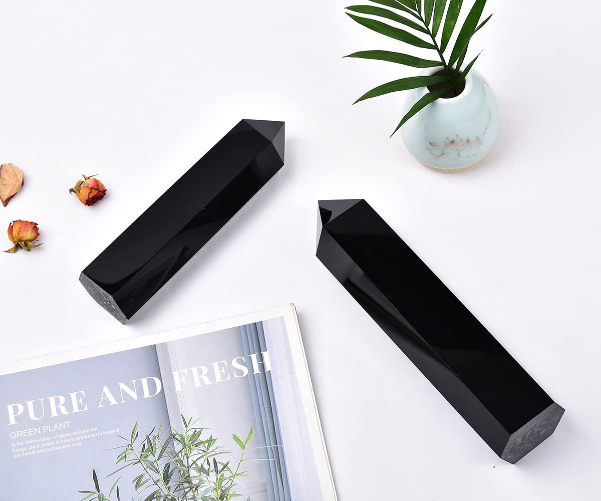 MOGEMT grille énergie obsidienne noire utile pendant pratique