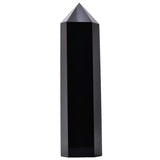 MOGEMT pointe cristal obsidienne noire énergie purifiante