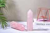 MOGEMT quartz rose développement spirituel: outil sensoriel pour pratique chakra et reiki