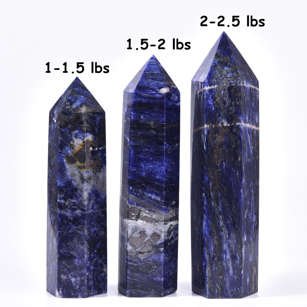 MOGEMT texture naturelle de sodalite bleu, idéale pour ambiance calme.