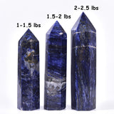MOGEMT texture naturelle de sodalite bleu, idéale pour ambiance calme.