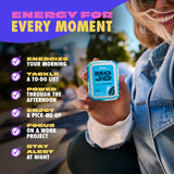 MOJO Energy Pouches – ingrédients à base de thé vert pour énergie naturelle.