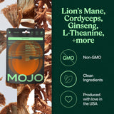 Mojo Focus: gommes au gingembre pour énergie fluide et soutien digestif.