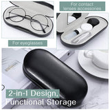 MoKo etui-lentilles-avec-miroir, solution tout-en-un pour lentilles et accessoires.